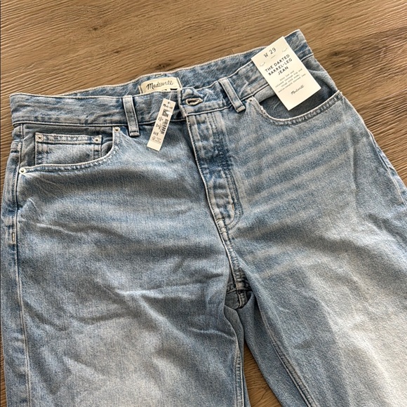 Madewell Darted Barrel Jeans (NWT) - Picture 3 of 4